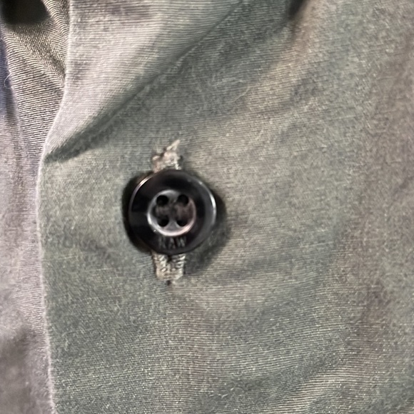 G-star Raw Button Up Shirt in Dark Military Green - Picture 6 of 13